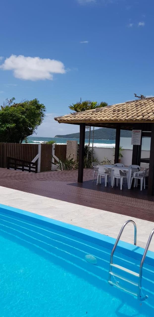 Apartamento Ilha Dos Patos Ingleses Na Beira Do Mar Флорианополис Экстерьер фото